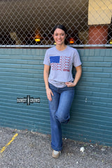 DS Bit of Freedom Tee- GRAY