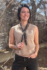 DS SMALL Rhinestone Cowgirl Wild Rag