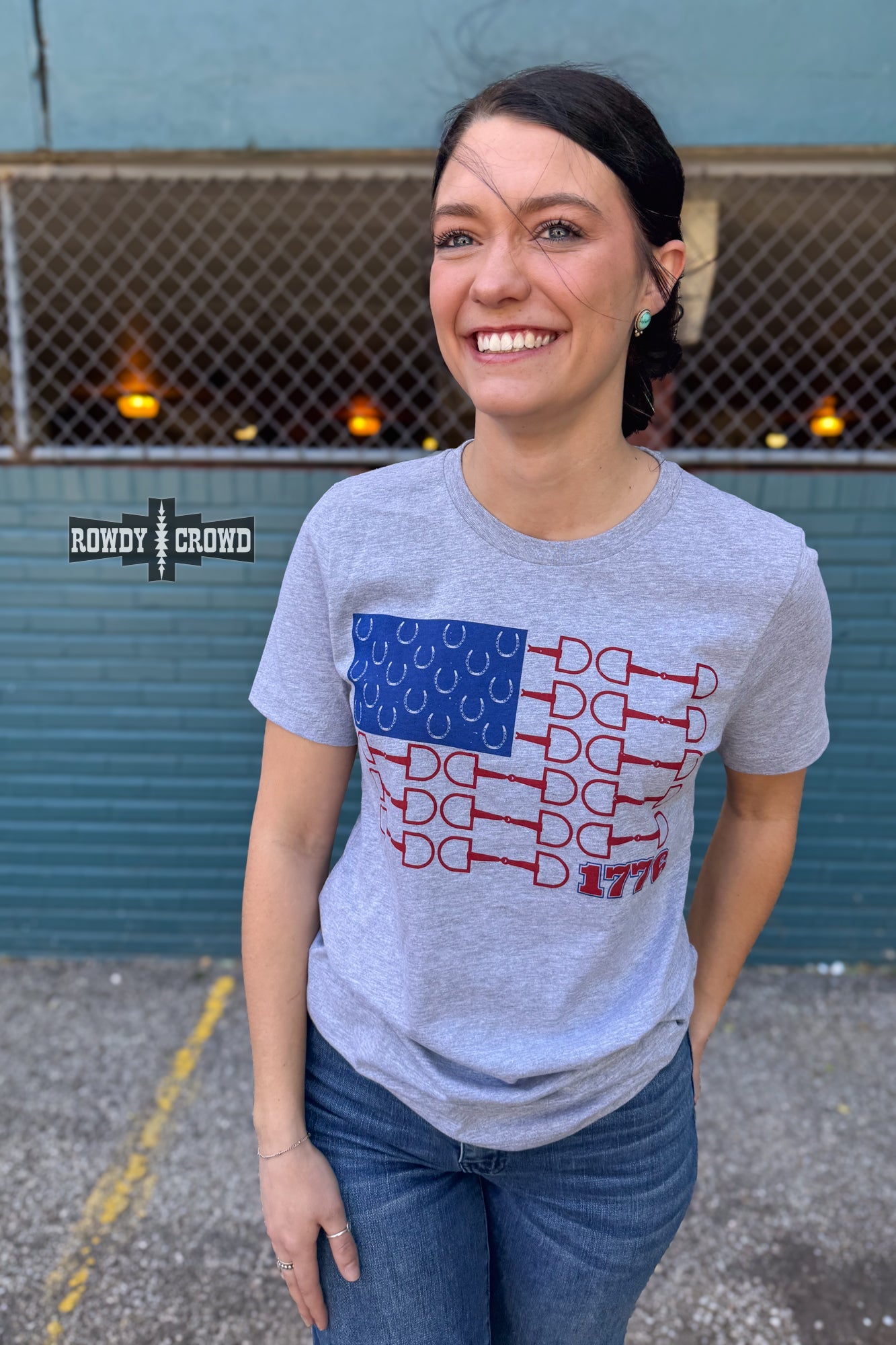 DS Bit of Freedom Tee- GRAY