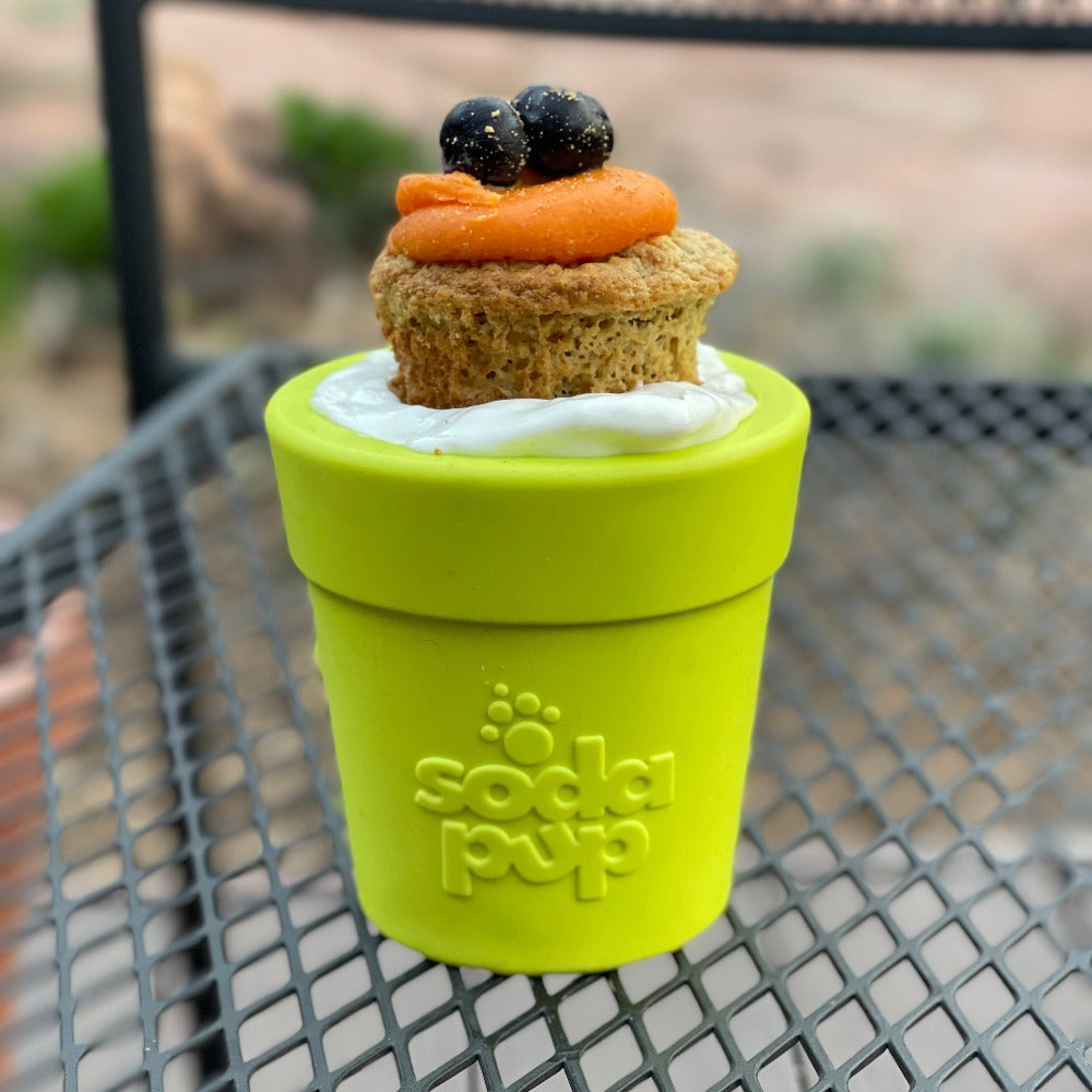 Large Flower Pot eCup Dog Treat Dispenser | Durable USA-Made Enrichment Toy | SodaPup - SodaPup/True Dogs, LLC - Flyclothing LLC
