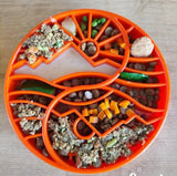 Sun and Moon eTray - Shallow Slow Feeder Dog Bowl for Enrichment | USA Made - SodaPup/True Dogs, LLC - Flyclothing LLC