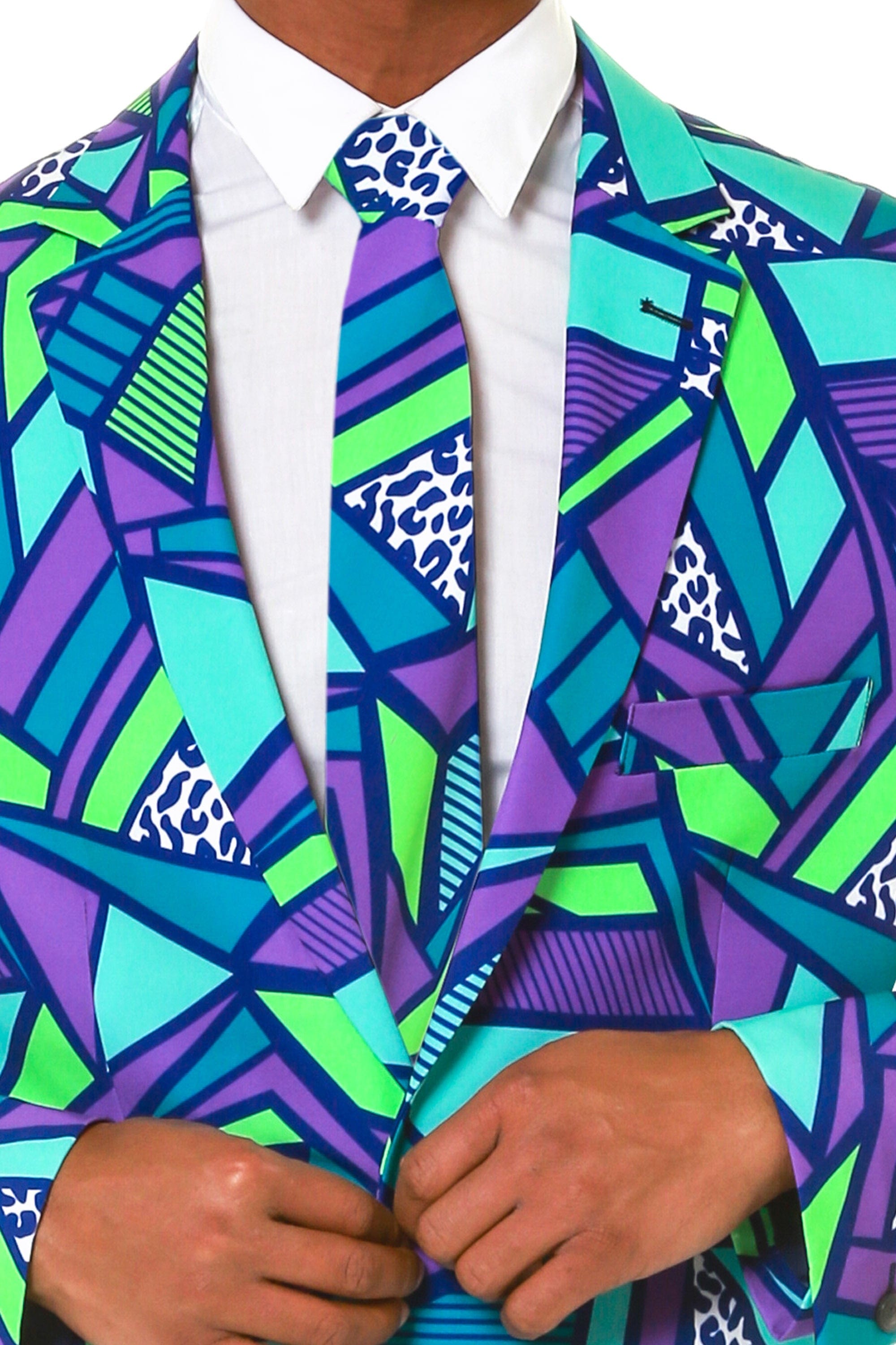 The Le Tootski | Neon Rave Suit - Shinesty