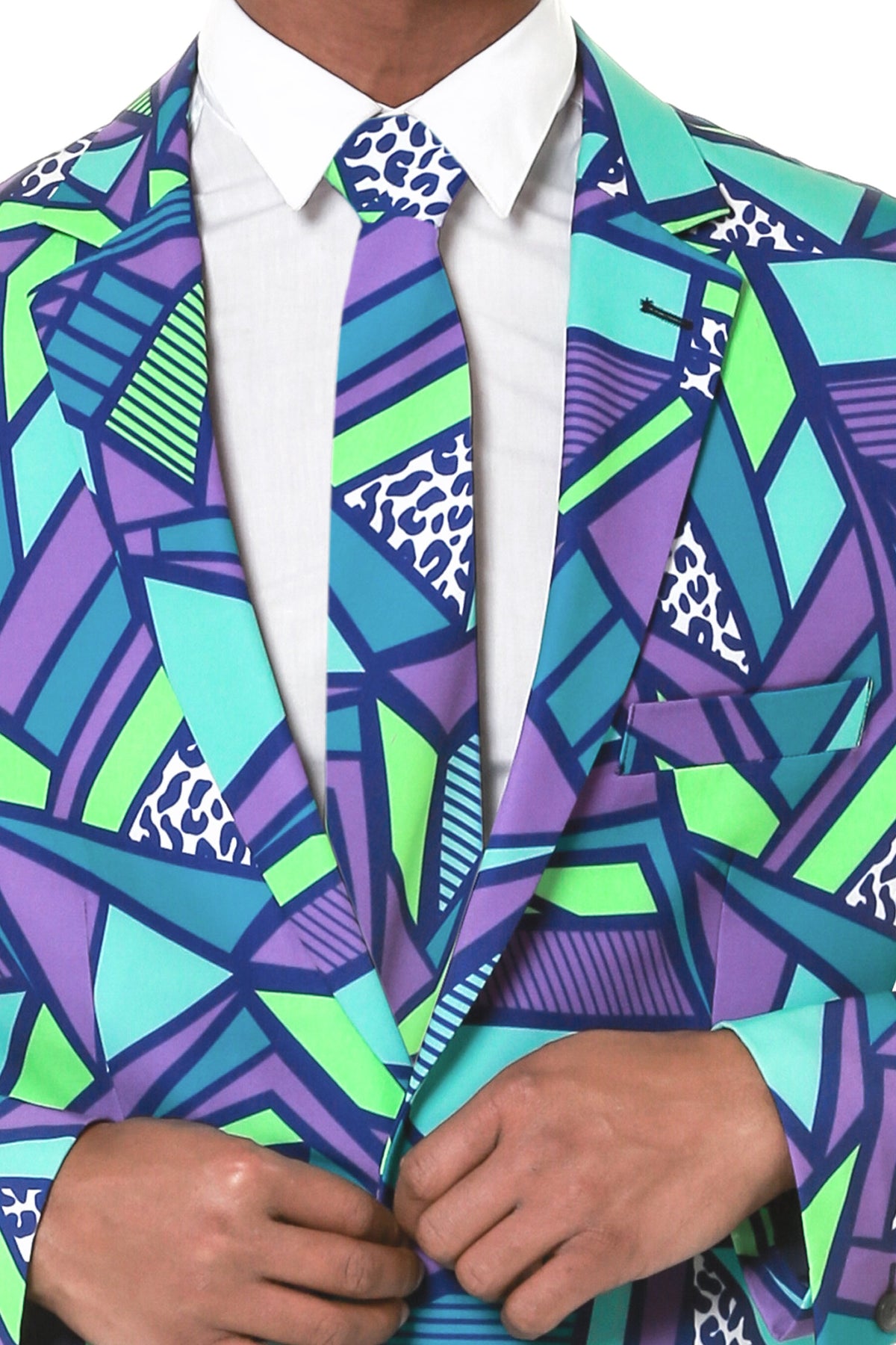 The Le Tootski | Neon Rave Suit - Shinesty - Flyclothing LLC