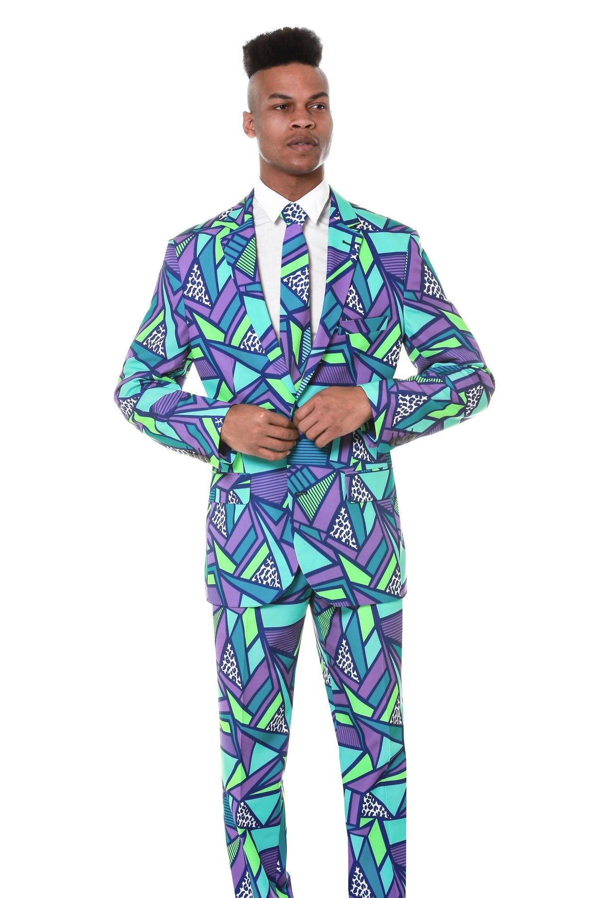 The Le Tootski | Neon Rave Suit - Shinesty - Flyclothing LLC