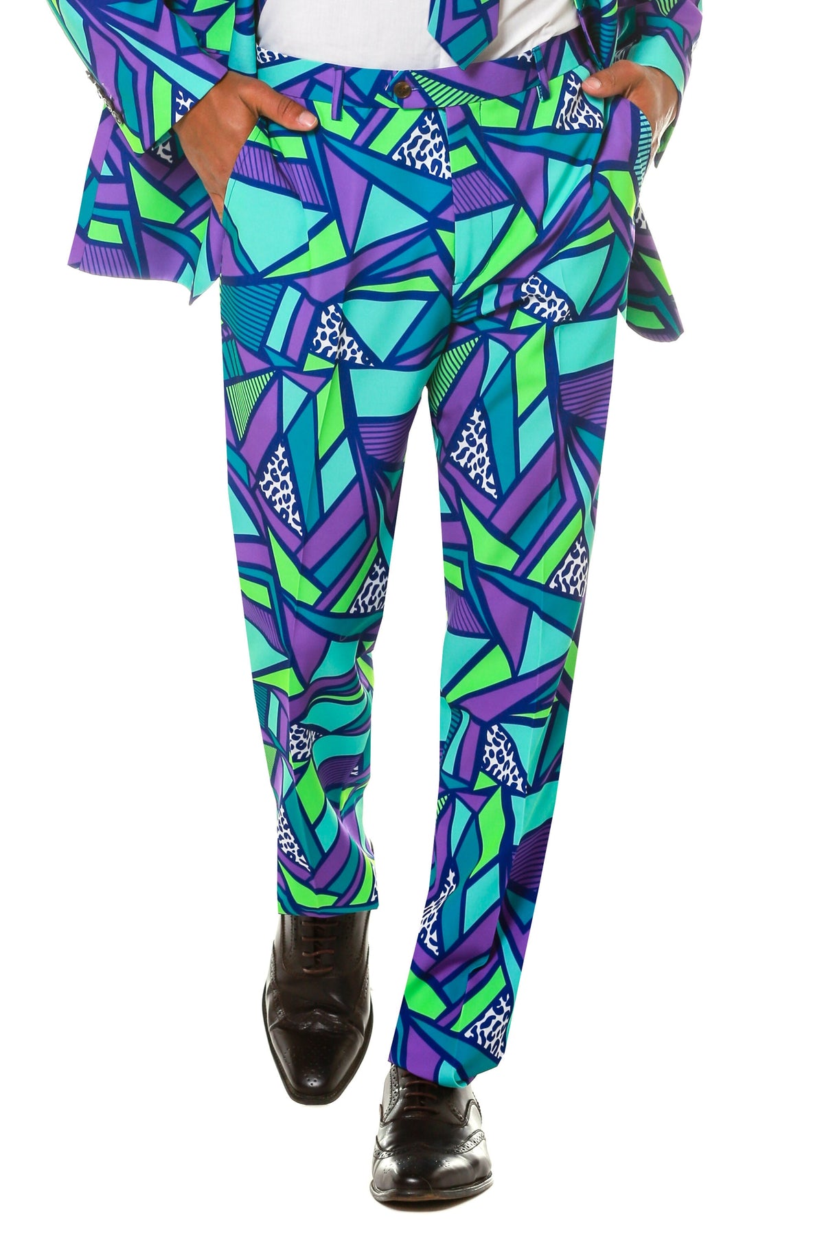 The Le Tootski | Neon Rave Party Pants - Shinesty - Flyclothing LLC