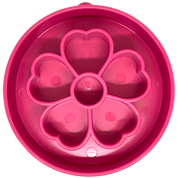 Flower eBowl Deep Slow Feeder Dog Bowl for Enrichment | USA Made - SodaPup/True Dogs, LLC - Flyclothing LLC