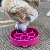 Flower eBowl Deep Slow Feeder Dog Bowl for Enrichment | USA Made - SodaPup/True Dogs, LLC - Flyclothing LLC