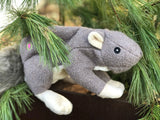 Feller Squirrel Plush Dog Toy - HuggleHounds - Flyclothing LLC