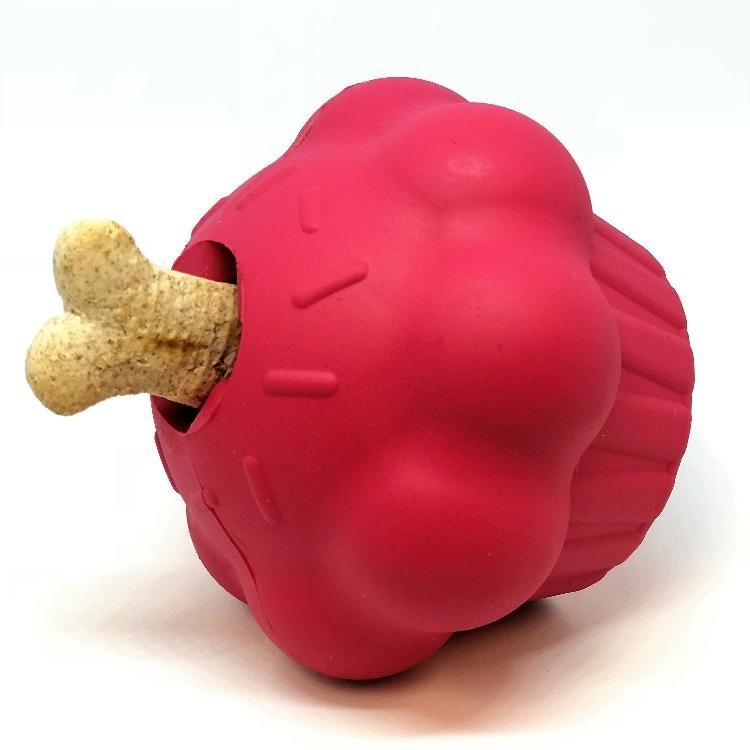 Cupcake eDispenser - Durable Rubber Chew Toy & Treat Dispenser | USA Made - SodaPup/True Dogs, LLC - Flyclothing LLC