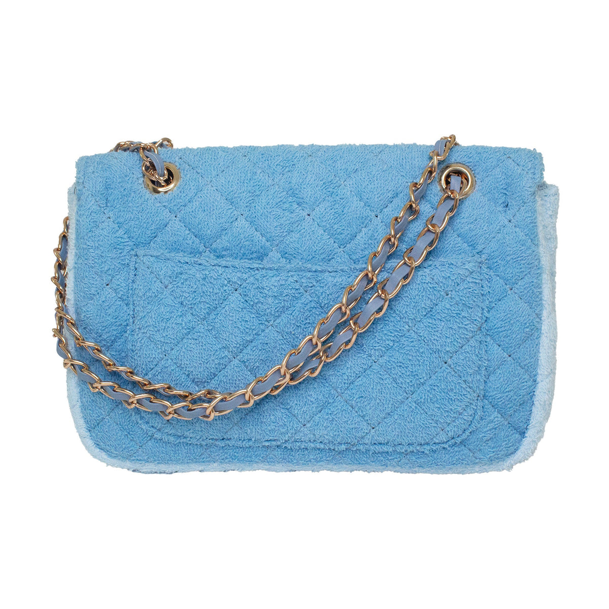 Small Shoreline Flap - Two Tone Blue - BEACH HAUS - Flyclothing LLC