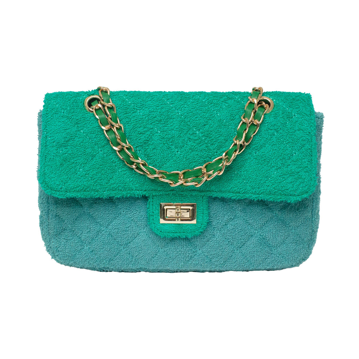 Small Shoreline Flap - Two Tone Green - BEACH HAUS - Flyclothing LLC