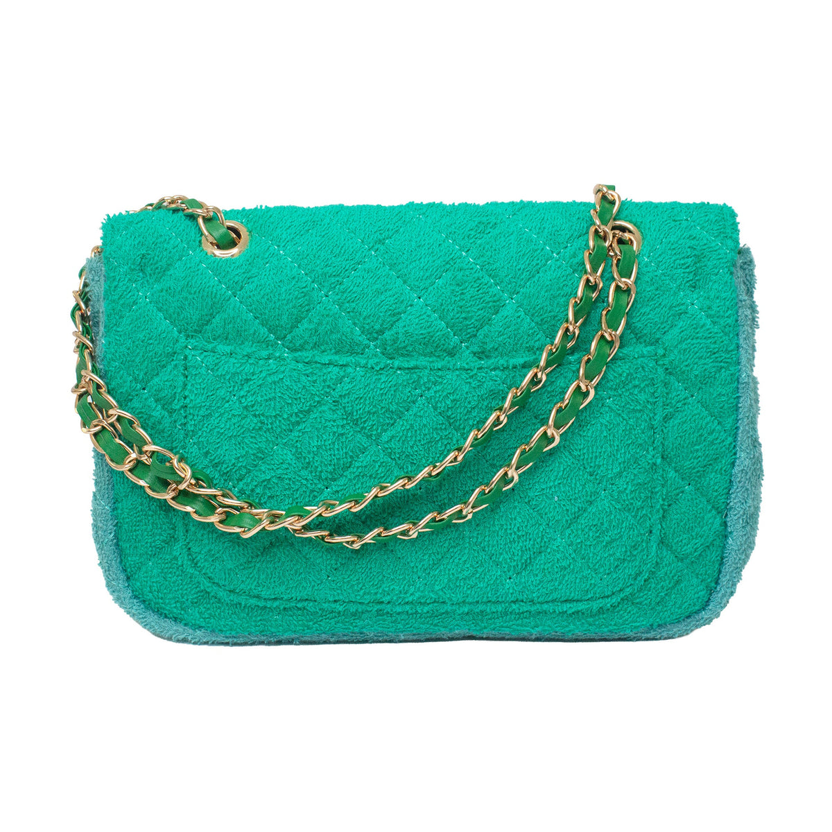Small Shoreline Flap - Two Tone Green - BEACH HAUS - Flyclothing LLC