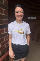 DS Leopard Spur Tee- WHITE