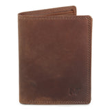 Buffalo Leather Men's Wallet - Vertical - Classy Leather Bags - Flyclothing LLC