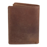 Buffalo Leather Men's Wallet - Vertical - Classy Leather Bags - Flyclothing LLC