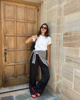 Linen Relaxed Pants - Artless Forever - Flyclothing LLC