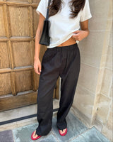 Linen Relaxed Pants - Artless Forever - Flyclothing LLC
