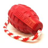USA-K9 Grenade Rubber Dog Chew Toy | K9 Handler Reward Toy | USA Made - SodaPup/True Dogs, LLC - Flyclothing LLC
