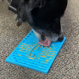 Surf's Up eMat - Small Lickmat for Dogs and Cats | Beach-Themed Design | SodaPup - SodaPup/True Dogs, LLC - Flyclothing LLC