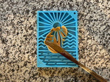 Surf's Up eMat - Small Lickmat for Dogs and Cats | Beach-Themed Design | SodaPup - SodaPup/True Dogs, LLC - Flyclothing LLC