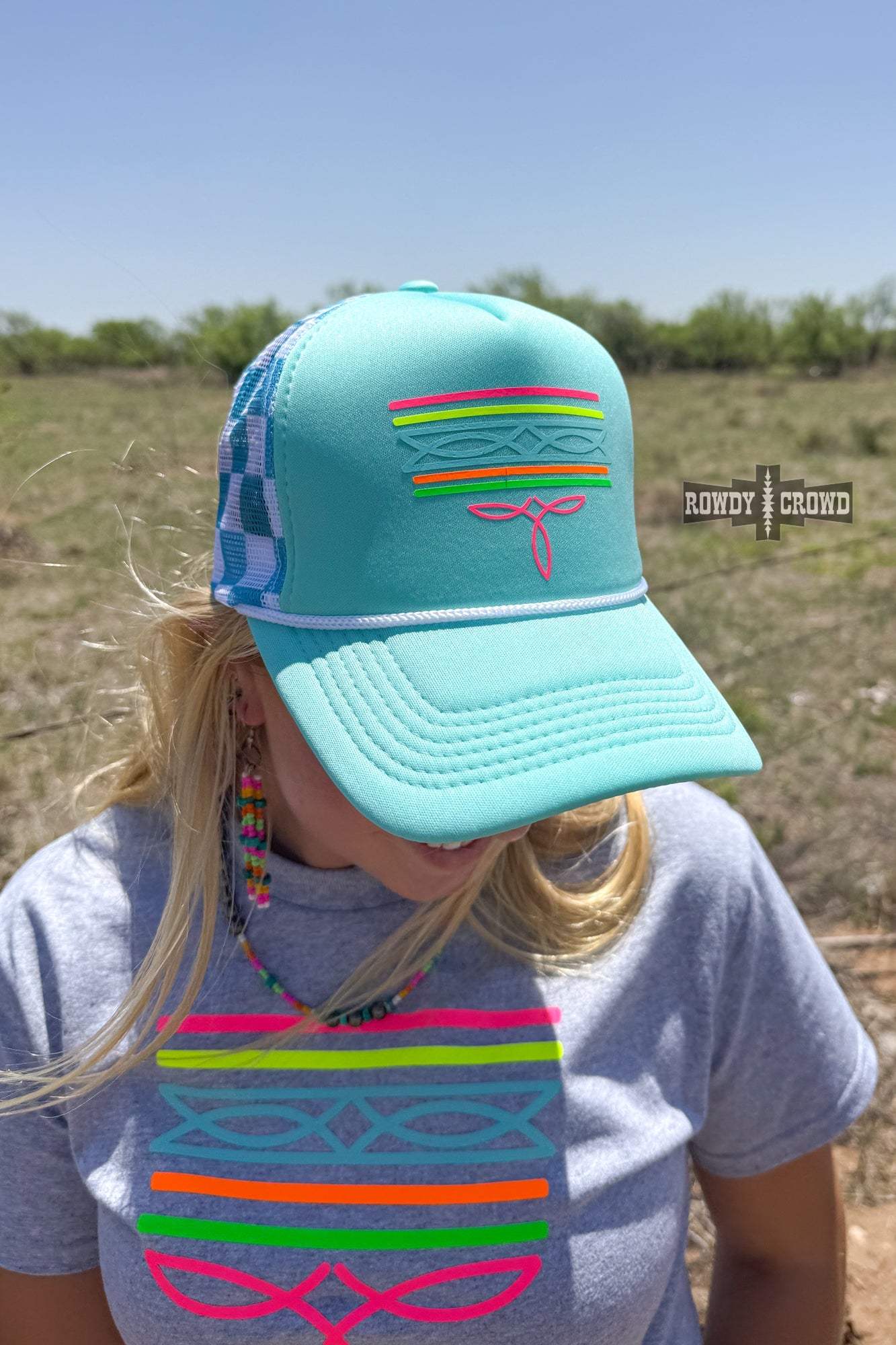 DS Neon Boot Stitch CAP