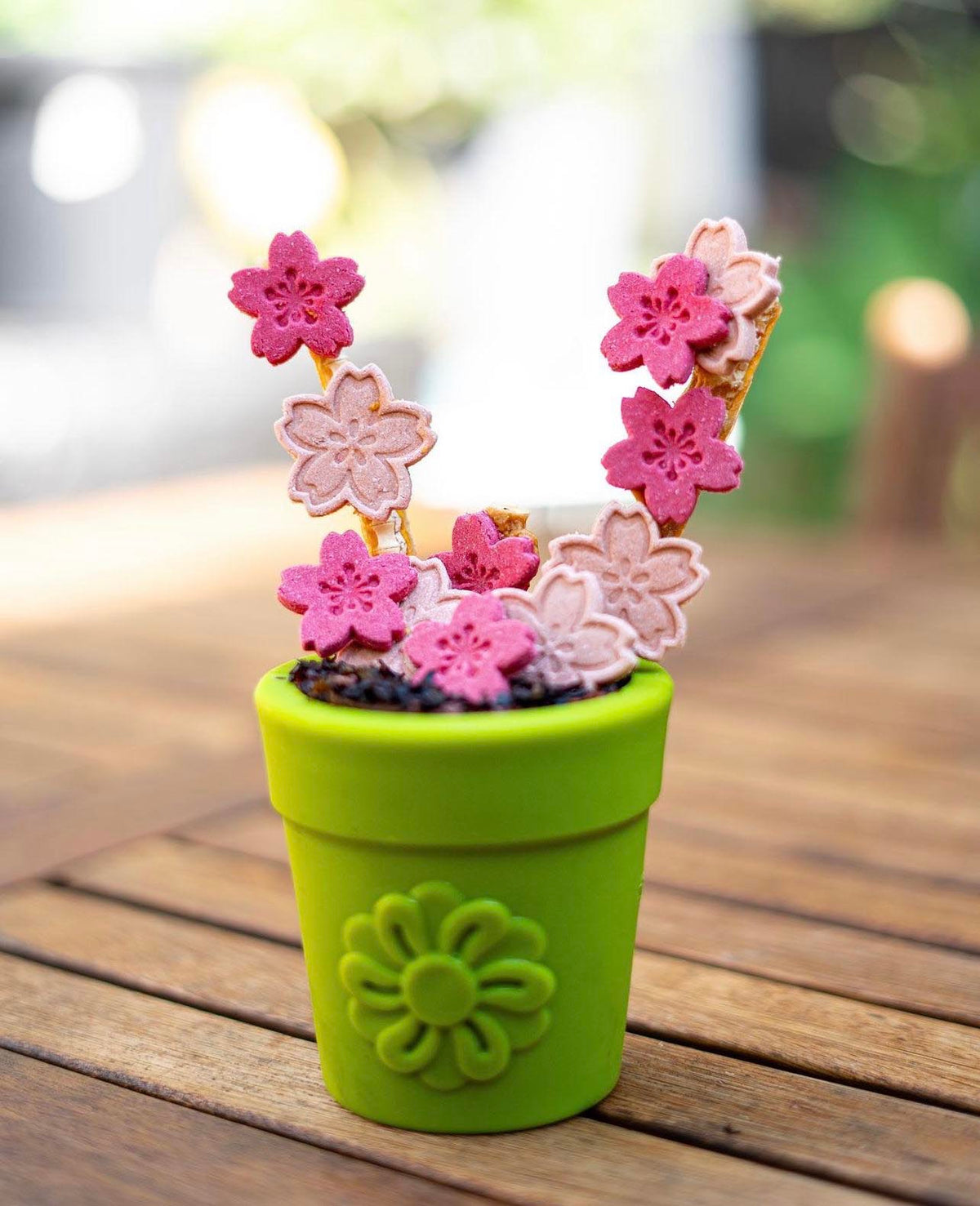 Large Flower Pot eCup Dog Treat Dispenser | Durable USA-Made Enrichment Toy | SodaPup - SodaPup/True Dogs, LLC - Flyclothing LLC