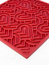 Love eMat - Enrichment Lick Mat for Dogs and Cats| Heart Design | SodaPup - SodaPup/True Dogs, LLC - Flyclothing LLC