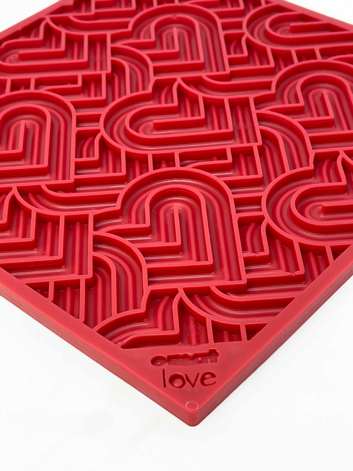 Love eMat - Enrichment Lick Mat for Dogs and Cats| Heart Design | SodaPup - SodaPup/True Dogs, LLC - Flyclothing LLC