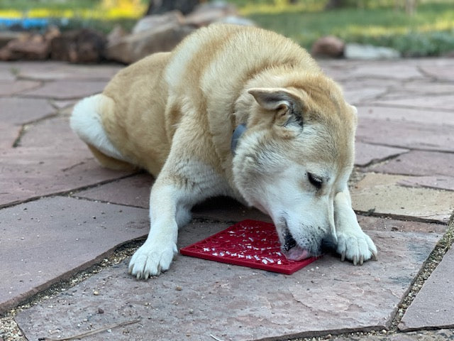 Love eMat - Enrichment Lick Mat for Dogs and Cats| Heart Design | SodaPup - SodaPup/True Dogs, LLC - Flyclothing LLC