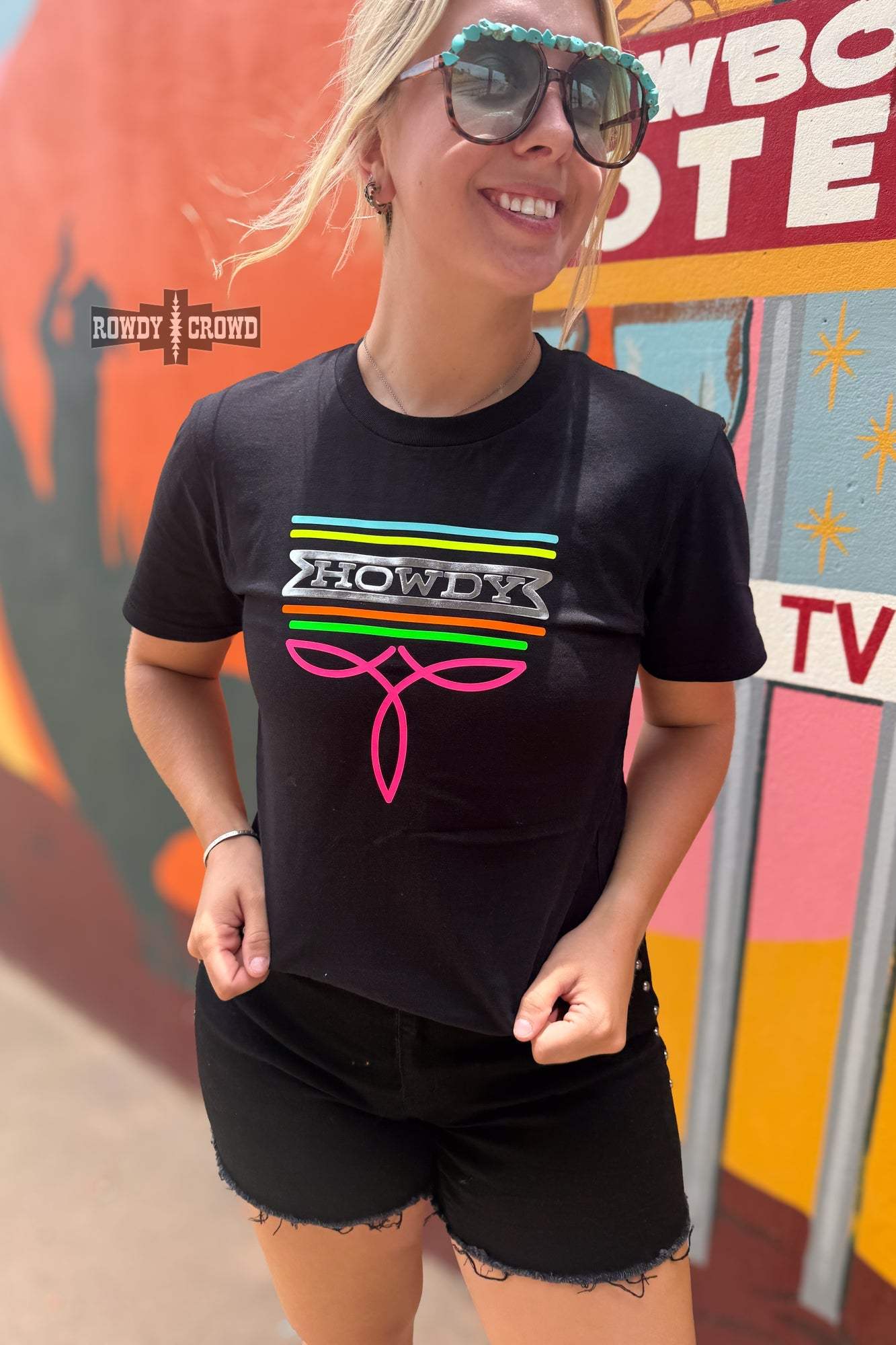 DS Howdy Boot Stitch Tee