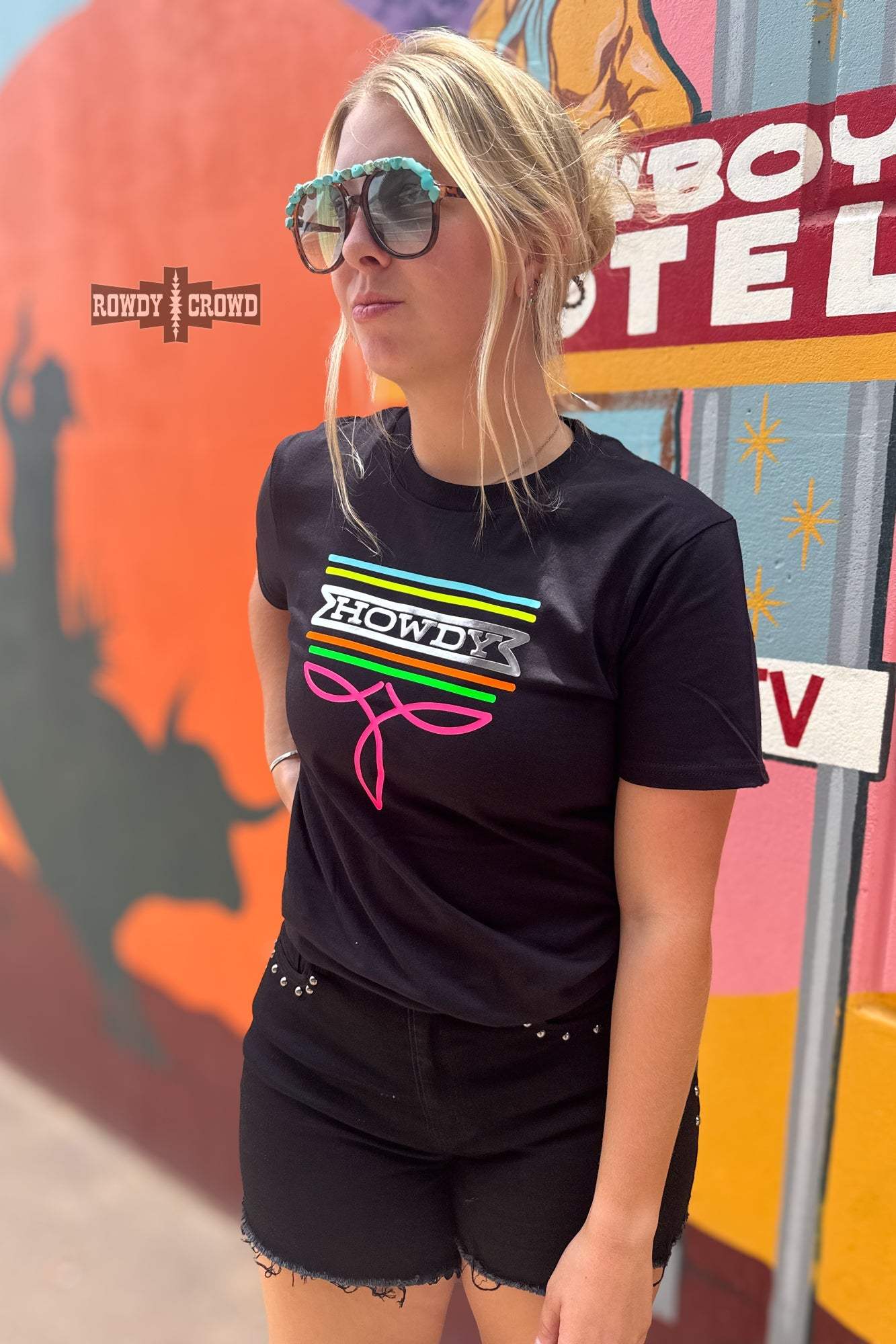 DS Howdy Boot Stitch Tee