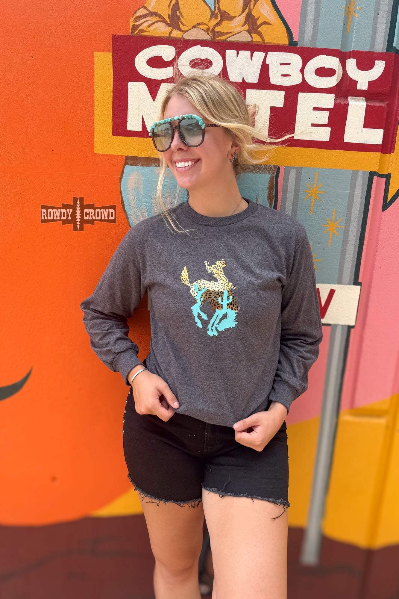 DS Rodeo Nights Long Sleeve Tee