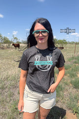 DS TURQUOISE Lucky Rodeo Tee
