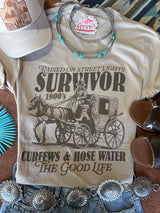 1900's Survivor Graphic Tee - Wild Junkie - Flyclothing LLC