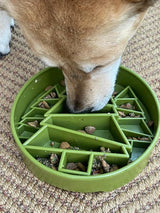 Pine Tree Christmas eBowl Deep Slow Feeder Dog Bowl for Enrichment | USA Made - SodaPup/True Dogs, LLC - Flyclothing LLC