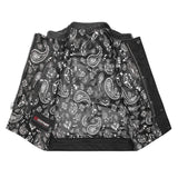 Diamond Fury - Club Vest (White) - GoLeather