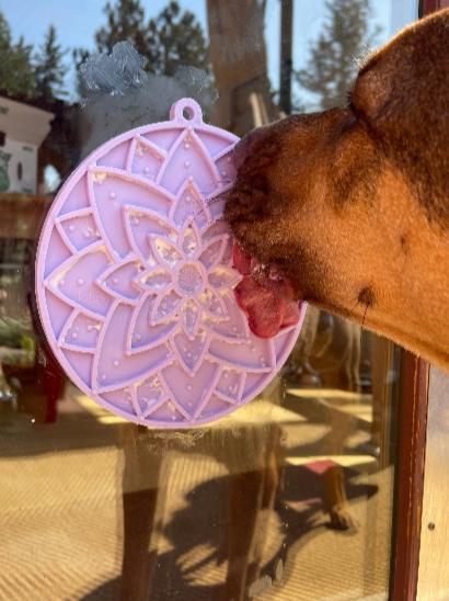 Lotus Design emat - Enrichment Lick Mat For Dogs and Cats - With Suction Cups | USA Made - SodaPup/True Dogs, LLC - Flyclothing LLC
