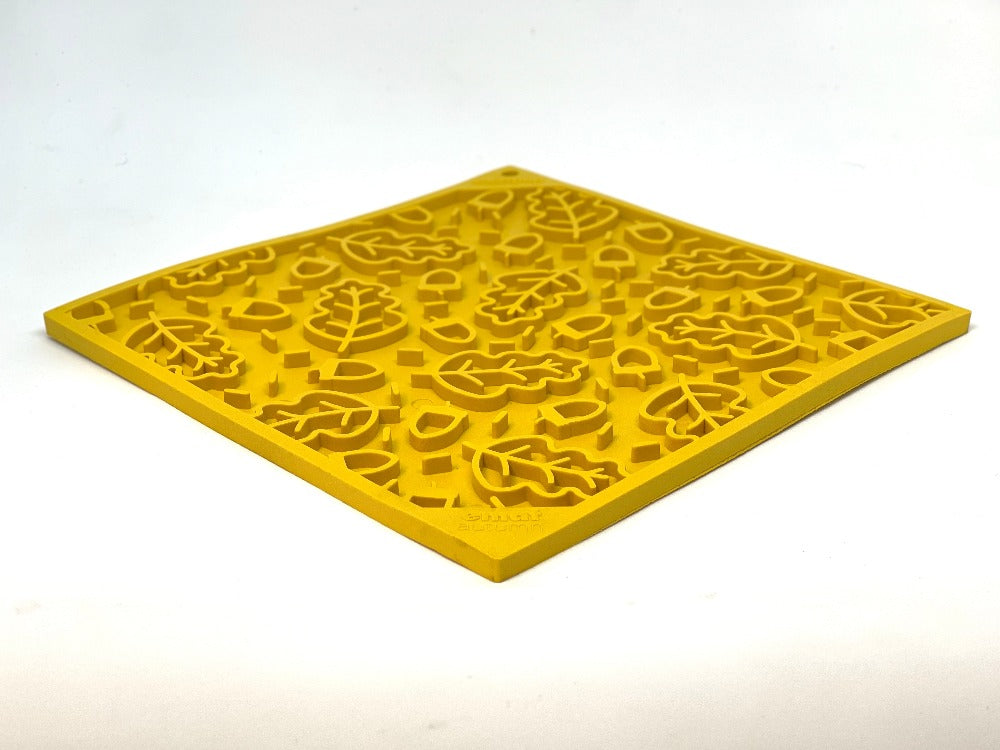 Autumn eMat - Enrichment Lick Mat For Dogs and Cats| Fall Leaves Design | SodaPup - SodaPup/True Dogs, LLC - Flyclothing LLC