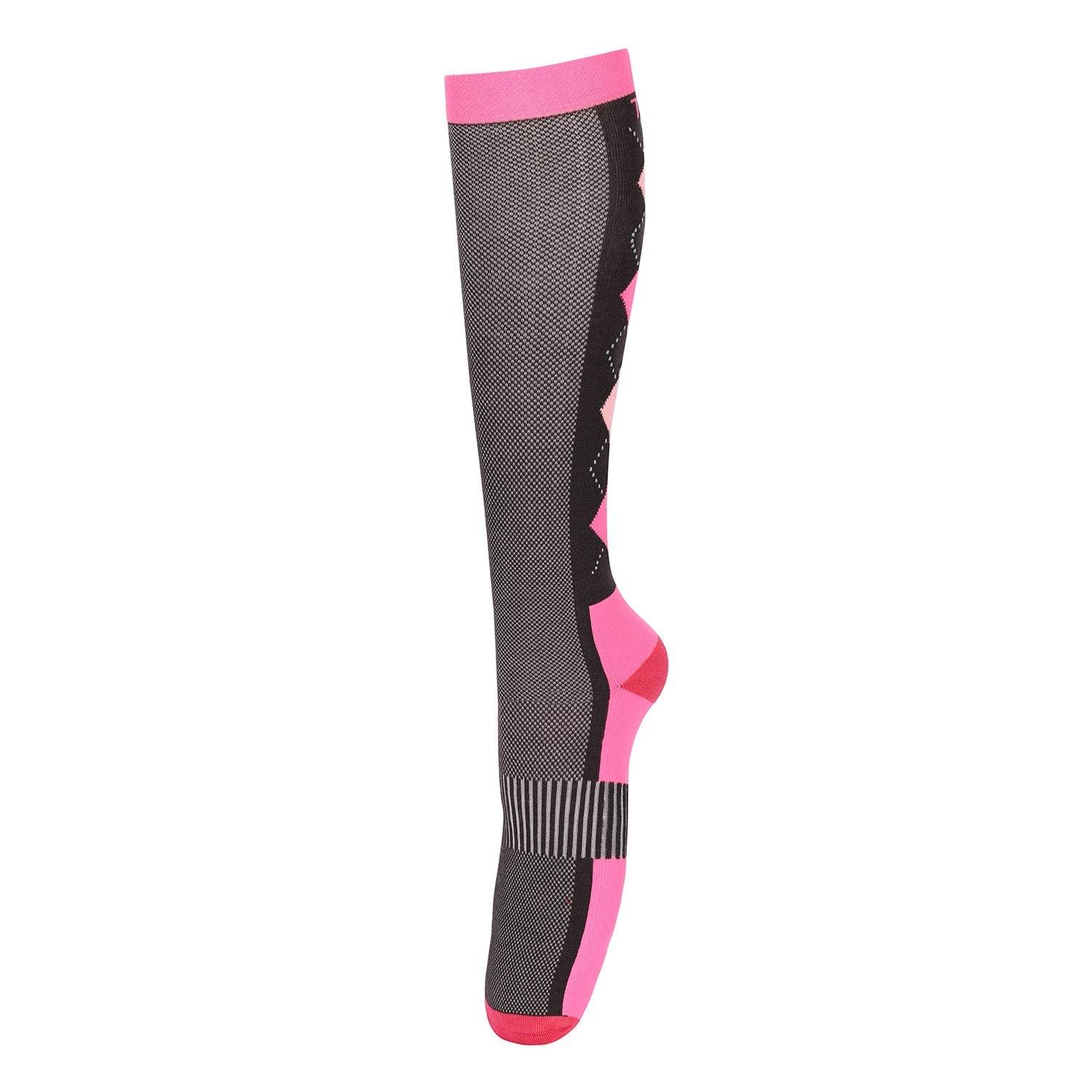 TuffRider NEON VENTILATED ARGYLE SOCKS - Breeches.com - Flyclothing LLC