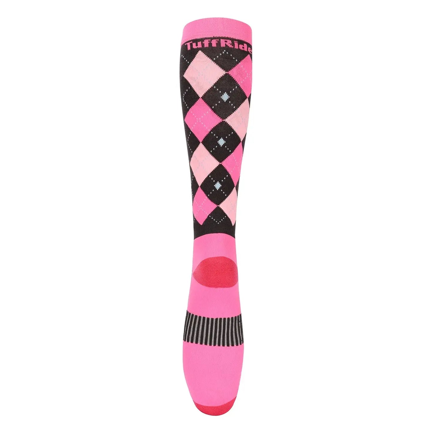 TuffRider NEON VENTILATED ARGYLE SOCKS - Breeches.com - Flyclothing LLC