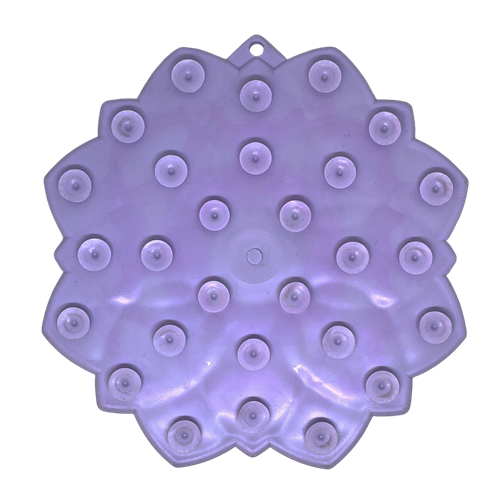 Mandala Softie eTray Shallow Slow Feeder Dog Bowl with Suction Cups | USA Made - SodaPup/True Dogs, LLC - Flyclothing LLC