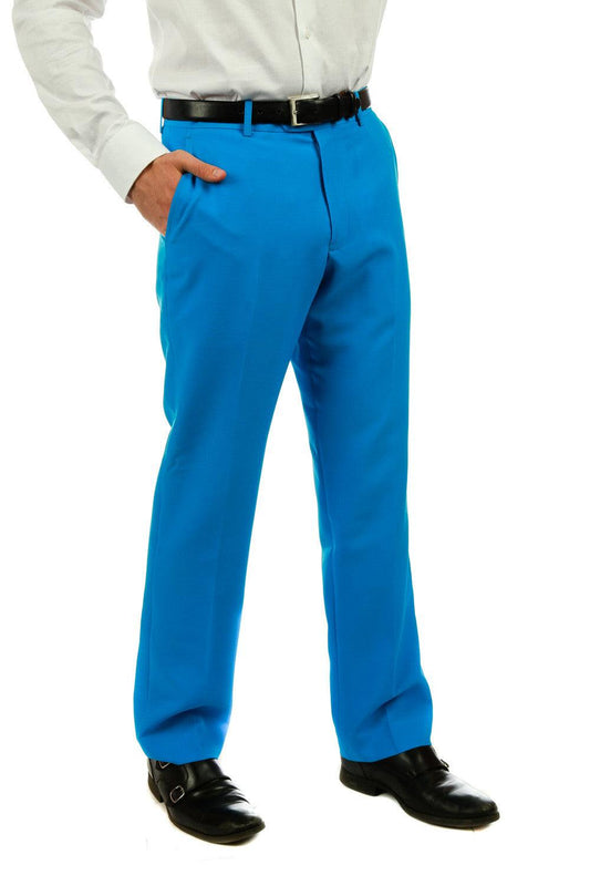 Little Boy Blue | Bright Blue Suit Pants - Shinesty