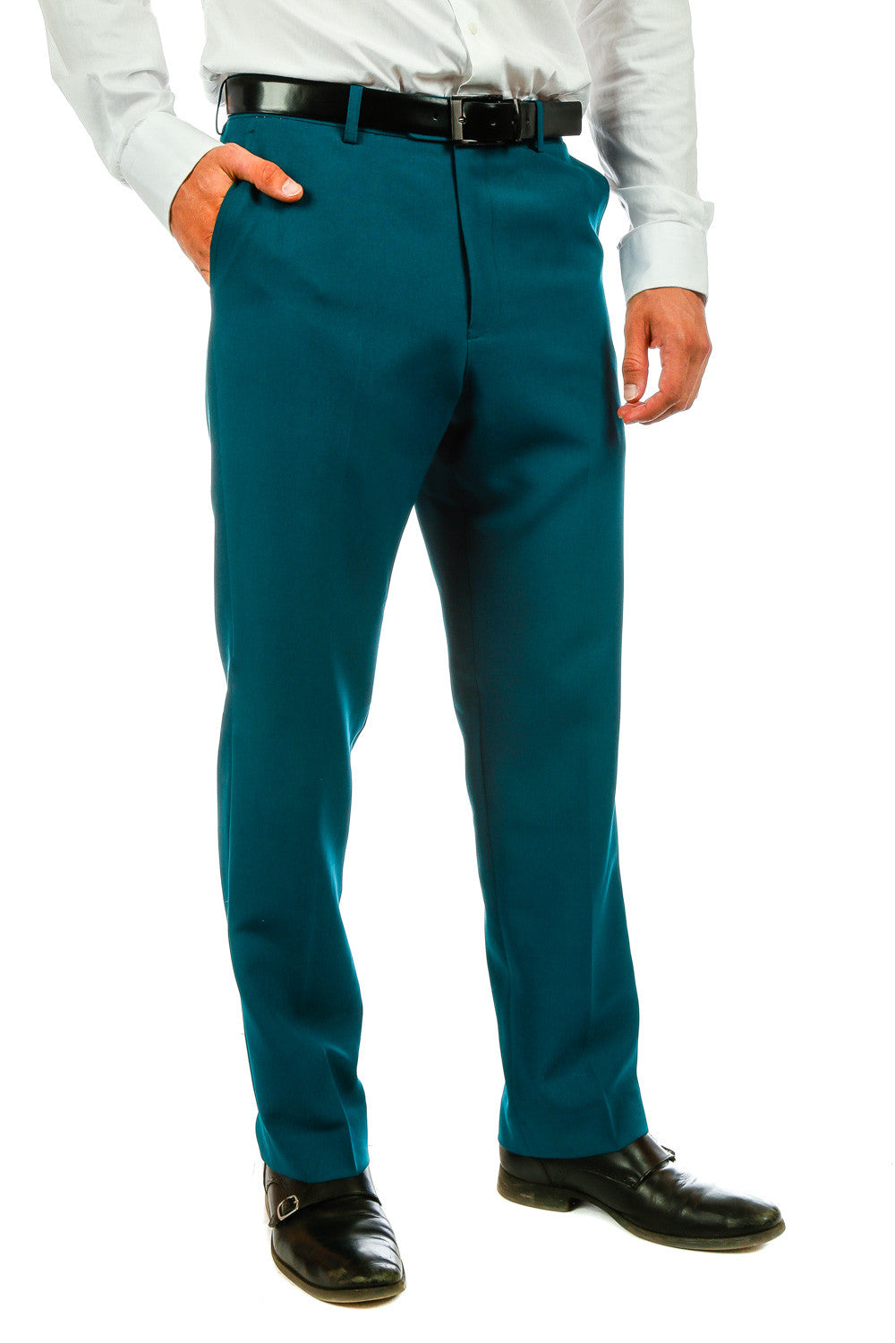 The Teal Titans | Teal Suit Pants - Shinesty - Flyclothing LLC