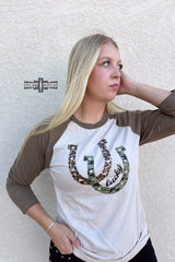 DS Lucky Horseshoe RAGLAN