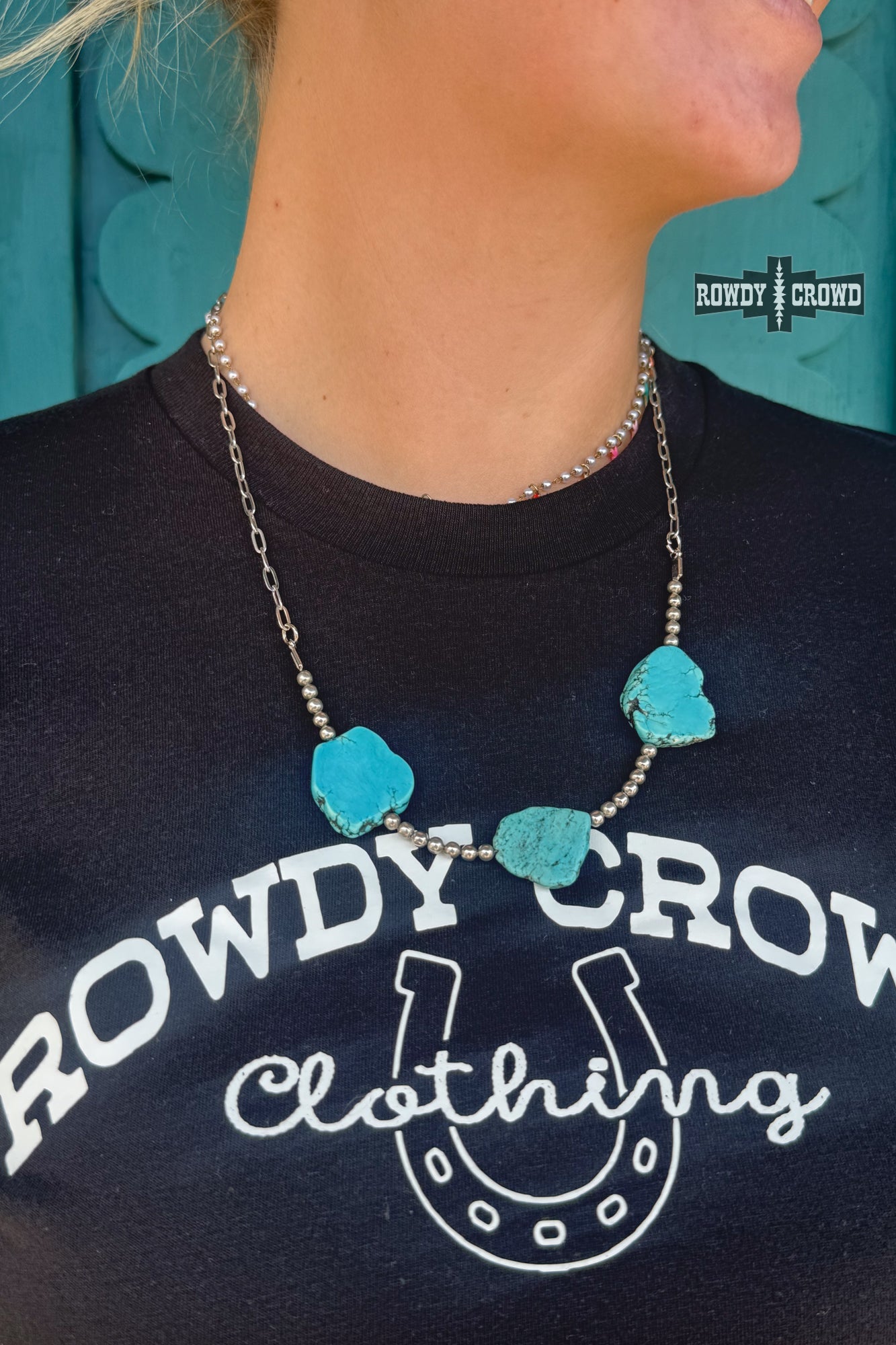 DS Turquoise Tres Necklace