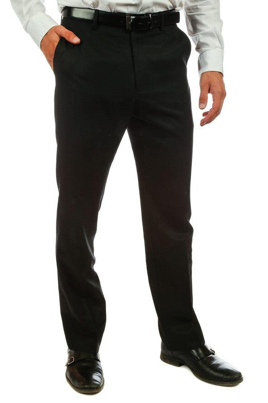 The 007 Shadow Prowler | Mens Black Suit Pants - Shinesty