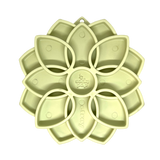 Mandala Softie eTray Shallow Slow Feeder Dog Bowl with Suction Cups | USA Made - SodaPup/True Dogs, LLC - Flyclothing LLC