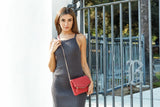 Flap Clutch - Kiko Leather - Flyclothing LLC