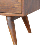 Carved Chestnut Sideboard - Artisan Furniture