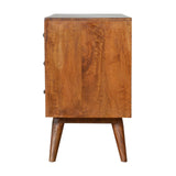 Carved Chestnut Sideboard - Artisan Furniture